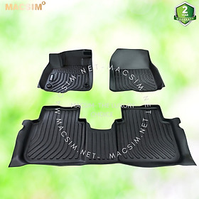 Hình ảnh Thảm lót sàn xe ô tô Honda CRV 2023+ ( sd ) Nhãn hiệu Macsim chất liệu nhựa TPE cao cấp màu đen