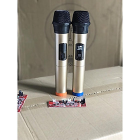 Mua Bộ Micro + board cho loa kéo MS29V  màu vàng cực đẹp