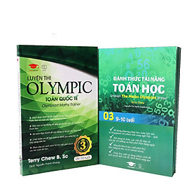 Combo 2 cuốn toán tư duy và luyện thi olympic toán quốc tế - sách tham khảo cho trẻ 9-10 tuổi