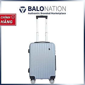 Vali Kéo Nhựa Du Lịch STARGO ESSENZA Z26 - Size M 24inch Ký Gửi Trung - Khóa TSA - Nhựa ABS - Hang chinh hang - Xám - 24 inch