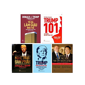 Combo Sách Về Donald Trump - Những Bài Học Đắt Giá (Bộ 5 Cuốn) (TRE)