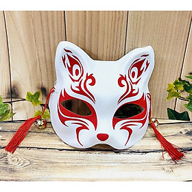 Mặt nạ cáo đỏ trắng, hóa trang Cosplay Nhật Bản