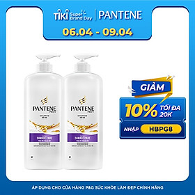 Combo 2 Dầu Gội Pantene Phục Hồi Chăm Sóc Hư Tổn (1200g x 2)