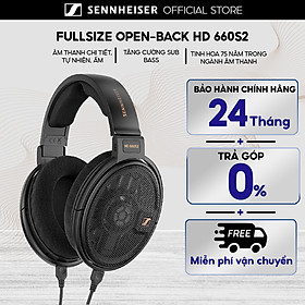 Tai nghe chụp tai full size open back chất âm hay SENNHEISER HD 660S2 NEW