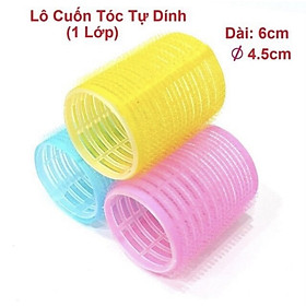 ️2 Lô Uốn Tóc Tự Dính Siêu Chắc Nhiều Màu Uốn Tóc Hay Tạo Mái Đều Tiện Lợi️