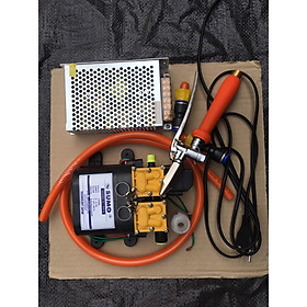 Mua MÁY RỬA XE BƠM ĐÔI CỰC MẠNH SUMO KÈM NGUỒN TỔ ONG 12V-10A 5M dây chịu lực Vệ Sinh Máy lạnh Cực tiện Lợi