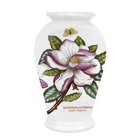 Lọ hoa 8inch họa tiết hoa mộc lan nhập khẩu Anh Quốc PM BOTANIC GARDEN Magnolia BGHA58050