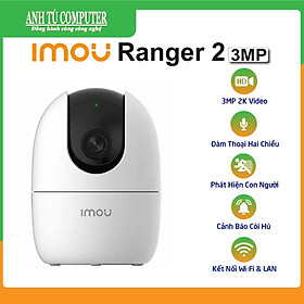 Camera WiFi quay quét Imou Ranger 2 3MP 2K A32EP hàng chính hãng