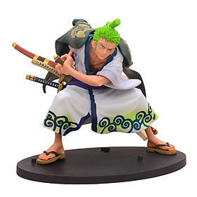 Mô hình One Piece : Mô hình Zoro wano siêu ngầu 16cm