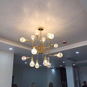 Đèn thả trang trí phòng khách, đèn thả trần, đèn trang trí, đèn decor