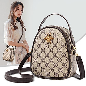 TÚI NỮ ĐEO CHÉO, ĐEO VAI HOẶC XÁCH TAY ĐỀU TIỆN LỢI NEW-0069 MẪU MỚI VỚI 2 NGĂN LỚN, THIẾT KẾ CARO THỜI TRANG, SÀNH ĐIỆU