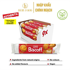 1 Thùng Bánh Quy Giòn Lotus Biscoff Nhân Kẹp Kem