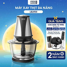 Mua Máy xay thịt đa năng cối thủy tinh  LEBENLANG LBL1930 công suất 400W  dung tích 1200ml  bảo hành 2 năm – hàng chính hãng