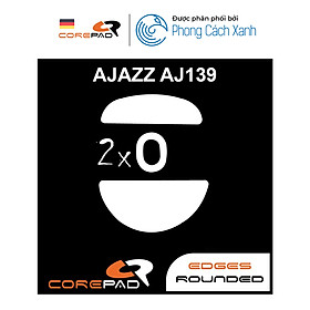 Feet chuột PTFE Corepad Skatez PRO Ajazz AJ139 (2 bộ) - Hàng chính hãng