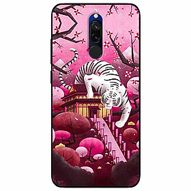 Ốp lưng dành cho Xiaomi Redmi 8 mẫu Thần Hổ Trắng