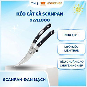Kéo cắt gà chuyên dụng, kéo cắt trợ lực Scanpan Classic 92711000, thép không gỉ cao cấp