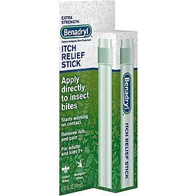 Mua GEL LĂN GIẢM NGỨA CÔN TRÙNG CẮN Benadryl Extra Strength Itch Relief Stick  Topical Analgesic for Pain & Itch  1