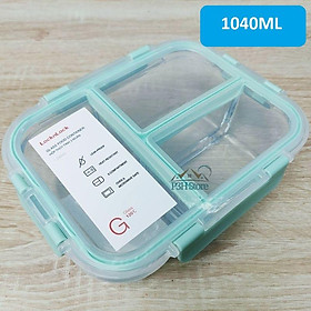 Mua Hộp thủy tinh chia ngăn Lock&Lock Glass Food Container dung tích từ 860ml đến 1040ml LLG456 LLG457 LLG458