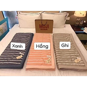 Mua Chăn hè kẻ cotton xuất Nhật loại 1