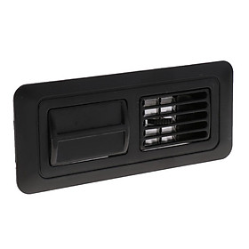 Universal RV Yacht Marine Boat Heat A/ Air Outlet Ventilation Black