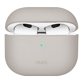 Mua Ốp dành cho Air_pod 3 UNIQ Lino Hybrid Liquid Silicone - Hàng chính hãng
