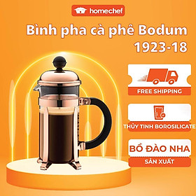 Bình cà phê kiểu Pháp Bodum Chambord 1923-18, dung tích 350ml, sản xuất Bồ Đào Nha | Hàng chính hãng