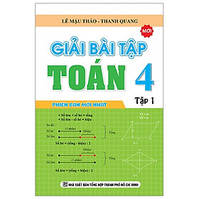 Giải Bài Tập Toán 4 - Tập 1