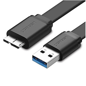 Mua Cáp tín hiệu USB 3.0 sang micro B usb  1.5M màu đen UGREEN USB10810Us130 Hàng chính hãng