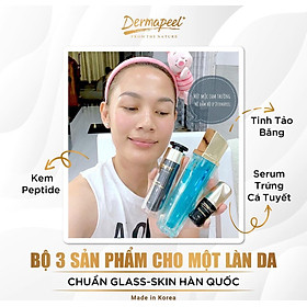 Combo Dermapeel Giành Cho Da Nhạy Cảm,Ngăn Ngừa Nếp Nhăn, Chống Lão Hoá Da