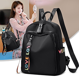 BALO NỮ THỜI TRANG NEW-0064 VẢI DÙ CAO CẤP, CHỐNG THẤM NƯỚC TỐT, KIỂU DÁNG SÀNH ĐIỆU, PHỐI MÓC KHOÁ SANG TRỌNG, THỜI THƯỢNG