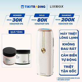 Máy Triệt Lông Lạnh Sapphire Halio InfinityGlow Advanced IPL Sapphire Cooling Hair Removal Device