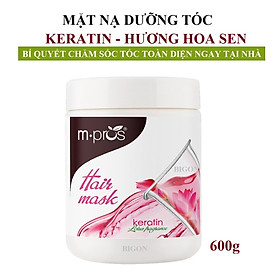 Hấp Dầu Dưỡng Tóc Hoa Sen 600g / Mặt Nạ Dưỡng Tóc M.Pros - Hương Hoa Sen - 600g