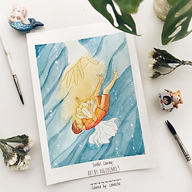 Mua Tranh tô màu dành cho người lớn - lựa chọn từ các bộ họa sĩ - Self Art A5/A6 300gsm Cold press