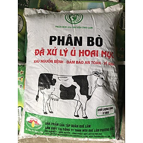 Mua Phân bò đã xử lý ủ hoai mục Quế Lâm bao 10kg