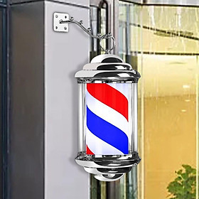 Hair Salon Shop Sign Light Rotating Energy Saving Barber Pole LED Light for Hairdressing