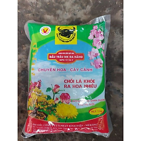 1kg Phân Bón Đầu Trâu NPK 17-12-7 Phân khoáng đa Dinh Dưỡng - Chồi lá khoẻ ra nhiều hoa