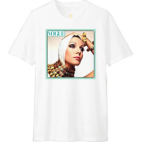 Áo Thun Unisex Dotilo The Queen Of Egypt D923 - Trắng