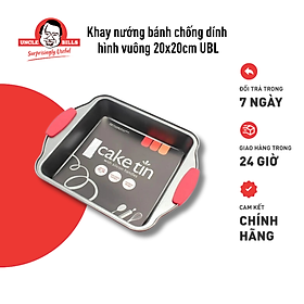 Mua Khay Nướng Bánh Hình Vuông Có Tay Cầm Silicon Uncle Bills KC0293