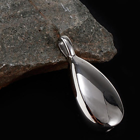 Stainless Steel Teardrop Pendant Cremation Jewelry For Ashes Pet Dog Cat