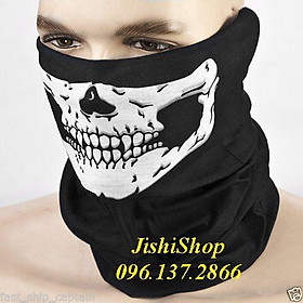Mua ( GIÁ SỈ )khăn đa năng hình đầu lâu xương trắng giảm nhẹ