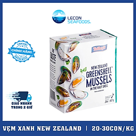 [Chỉ giao HCM] - Vẹm NewZealand Nửa Mảnh ( 1kg/hộp)