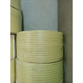 Mua Dây đai nhựa Pp tái chế 12mm và 15mm màu vàng loại 10kg