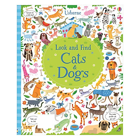 [Download Sách] Usborne Look and Find Cats and Dogs