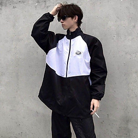 Áo khoác dù cao cổ nam nữ tms midside