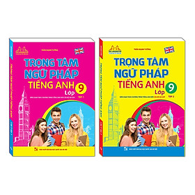 Hình ảnh Sách - Combo Trọng tâm ngữ pháp tiếng Anh lớp 9 tập 1 và tập 2