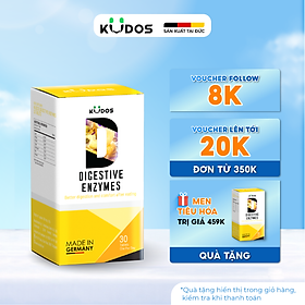 Thực phẩm bảo vệ sức khỏe KUDOS DIGESTIVE ENZYMES (30 viên/hộp)