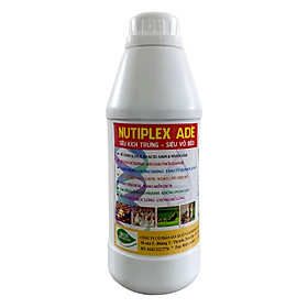 Siêu Kích Trứng cho gà, vịt, cút đẻ NUTIPLEX ADE. Kéo dài chu kỳ đẻ. Trứng đẹp, vỏ dầy, tăng phôi, tăng tỷ lệ ấp nở