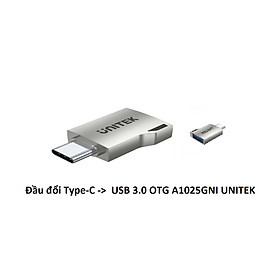 Mua Đầu đổi OTG Type-C sang USB OTG UNITEK A1025GNI - Hàng chính hãng