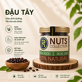 RealFoodStore Đậu Tây 500g - Đậu Tây Khô Nguyên Hạt Giàu Chất Xơ & Protein Thực Vật - Dùng Nấu Chè Súp Salad Món Chay - Hạt Đều Chắc Dễ Chế Biến - Tuyển Chọn Từ Myanmar - Phù Hợp Chế Độ Ăn Healthy