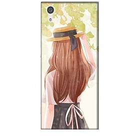 Ốp lưng dành cho điện thoại SONY XA1 Phía Sau Một Cô Gái
